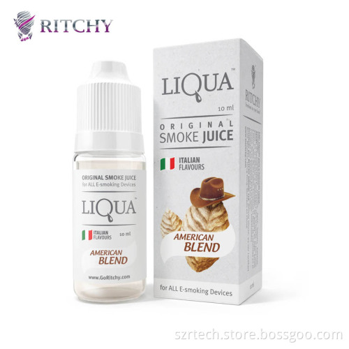 Liqua E Liquid for All Smoking Devices